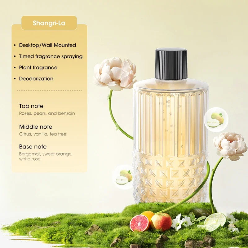 Premium Wall-Mounted Aromatherapy Diffuser - Rechargeable 5-Speed Humidifier