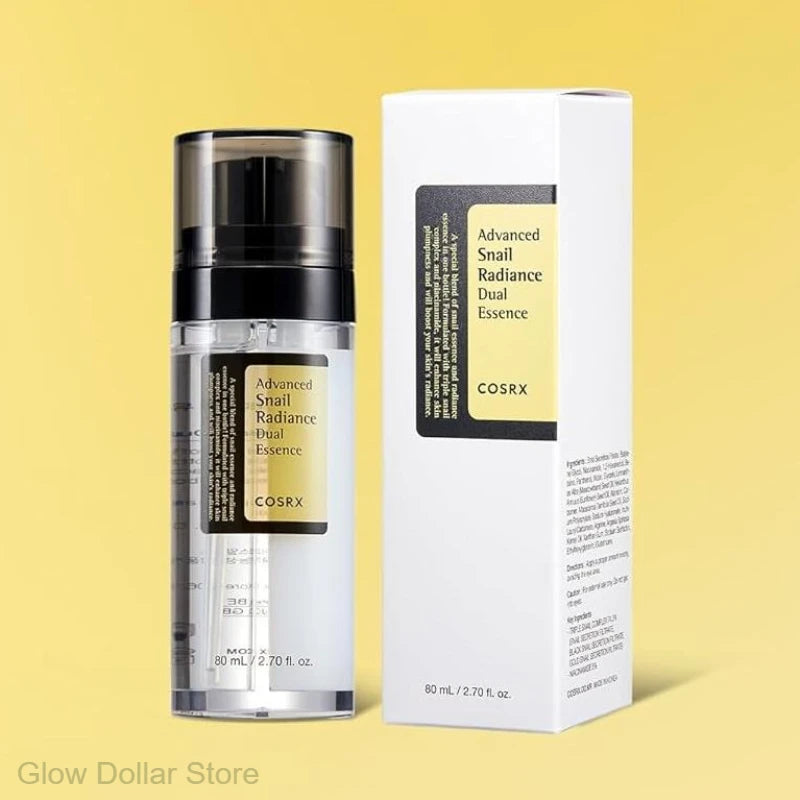 COSRX Niacinamide 5% + Mucine Escargot 74% - Double Essence Éclat 80ml
