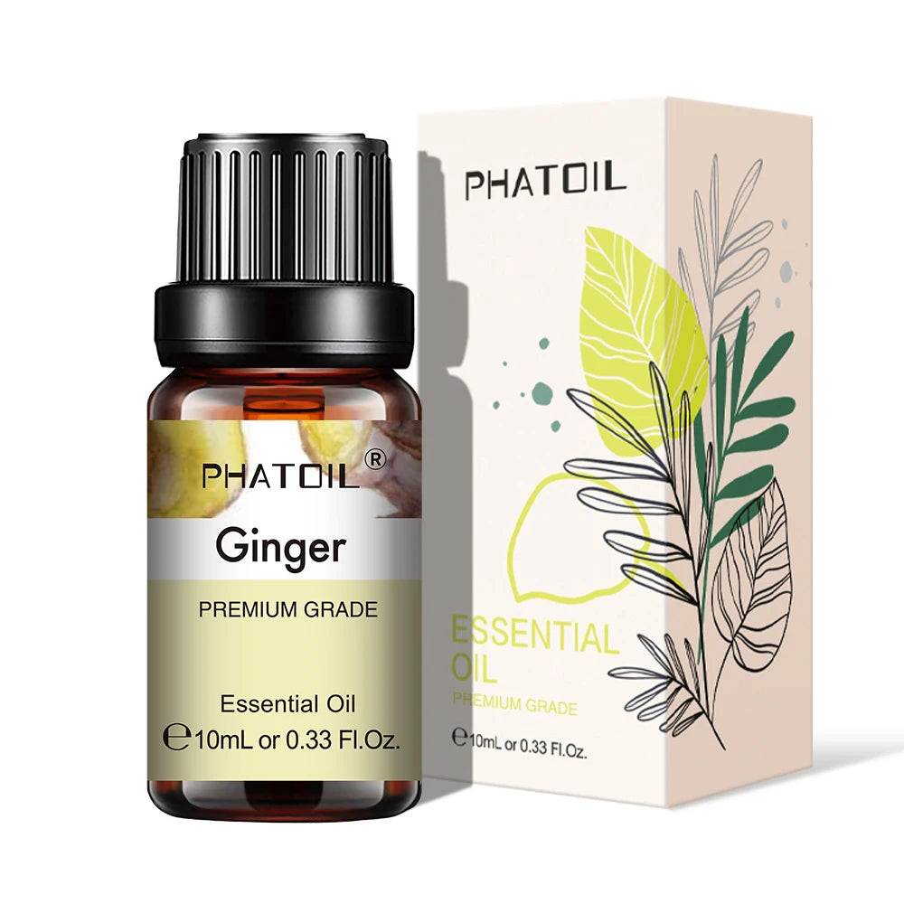 10ml Pure Natural Lavender Essential Oils for Diffuser, Humidifier, Aromatherapy, Jasmine & Vanilla Aroma Oil for Skin Care, DIY Soap