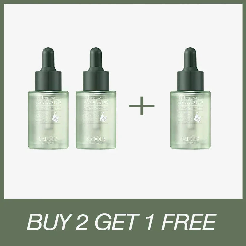 Organic Avocado Shea Butter Face Essence - Anti-Aging Moisturizing Repairing