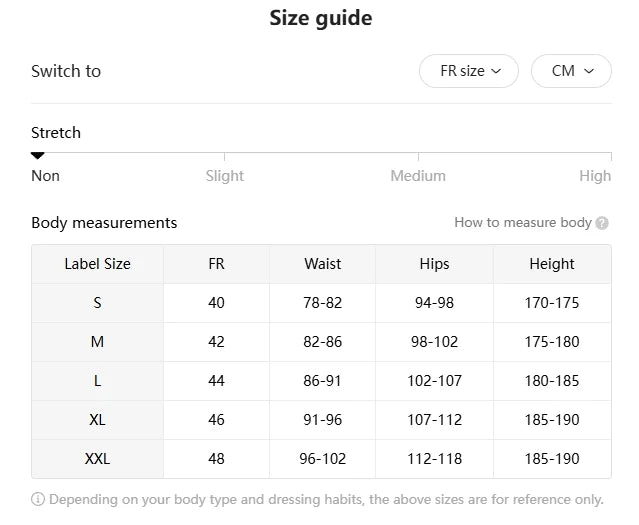 Jean Homme Américain Décontracté - Coupe Droite Ample