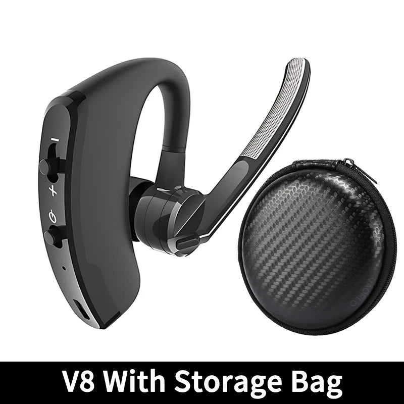 Écouteur Bluetooth Sport VAORLO V9 - Oreillette Sans Fil Mains Libres HD Micro