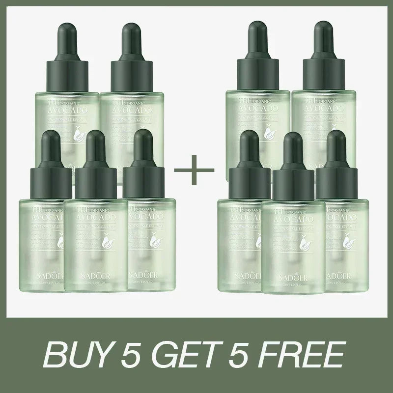 Organic Avocado Shea Butter Face Essence - Anti-Aging Moisturizing Repairing