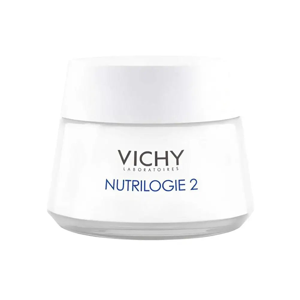 VICHY Crème Nourrissante Visage 50ml - Hydratante Réparatrice Peau Sèche