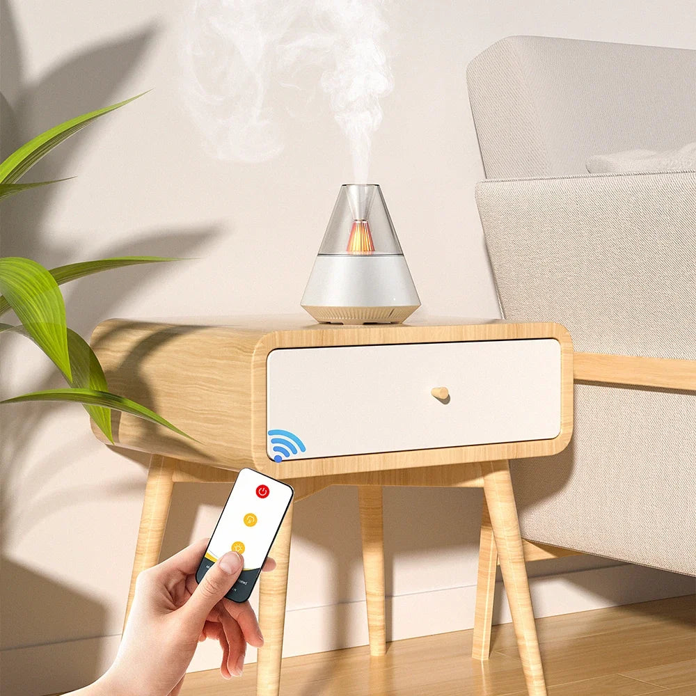 LED Essential Oil Diffuser - Ultrasonic Aromatherapy Humidifier