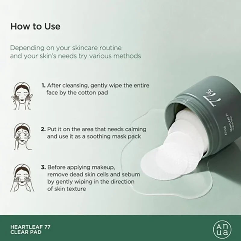 ANUA Heartleaf 77% Toner Apaisant - Centella Asiatica Hydratant 160ml