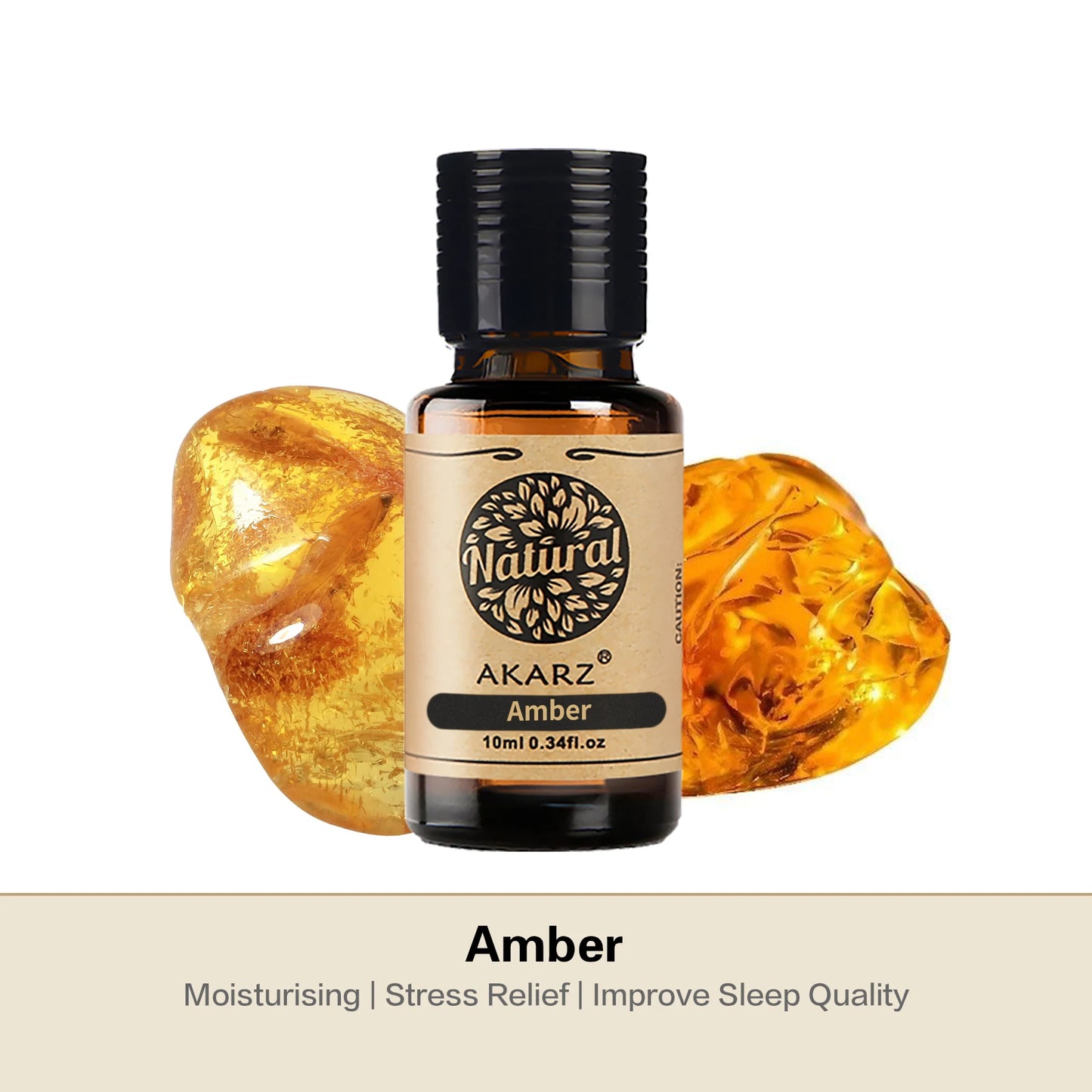 Premium Amber Essential Oil - Aromatherapy, Candles & Soaps DIY