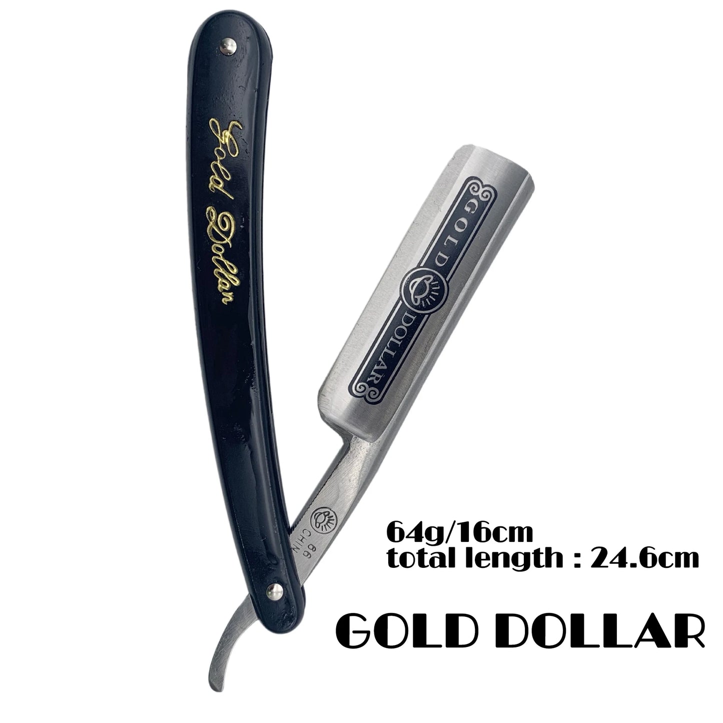 Rasoir Barbier Classique Bord Droit - Couteau Rasage Professionnel Shavette