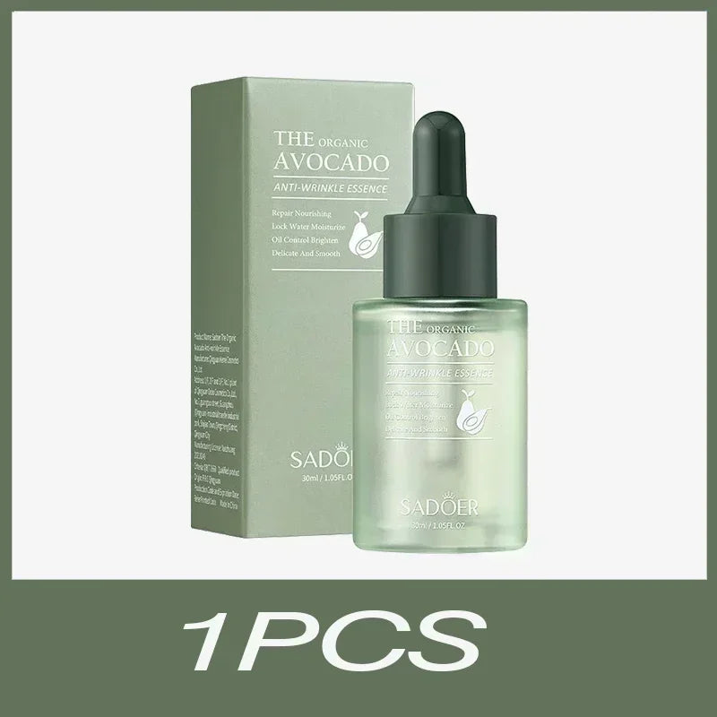 Organic Avocado Shea Butter Face Essence - Anti-Aging Moisturizing Repairing