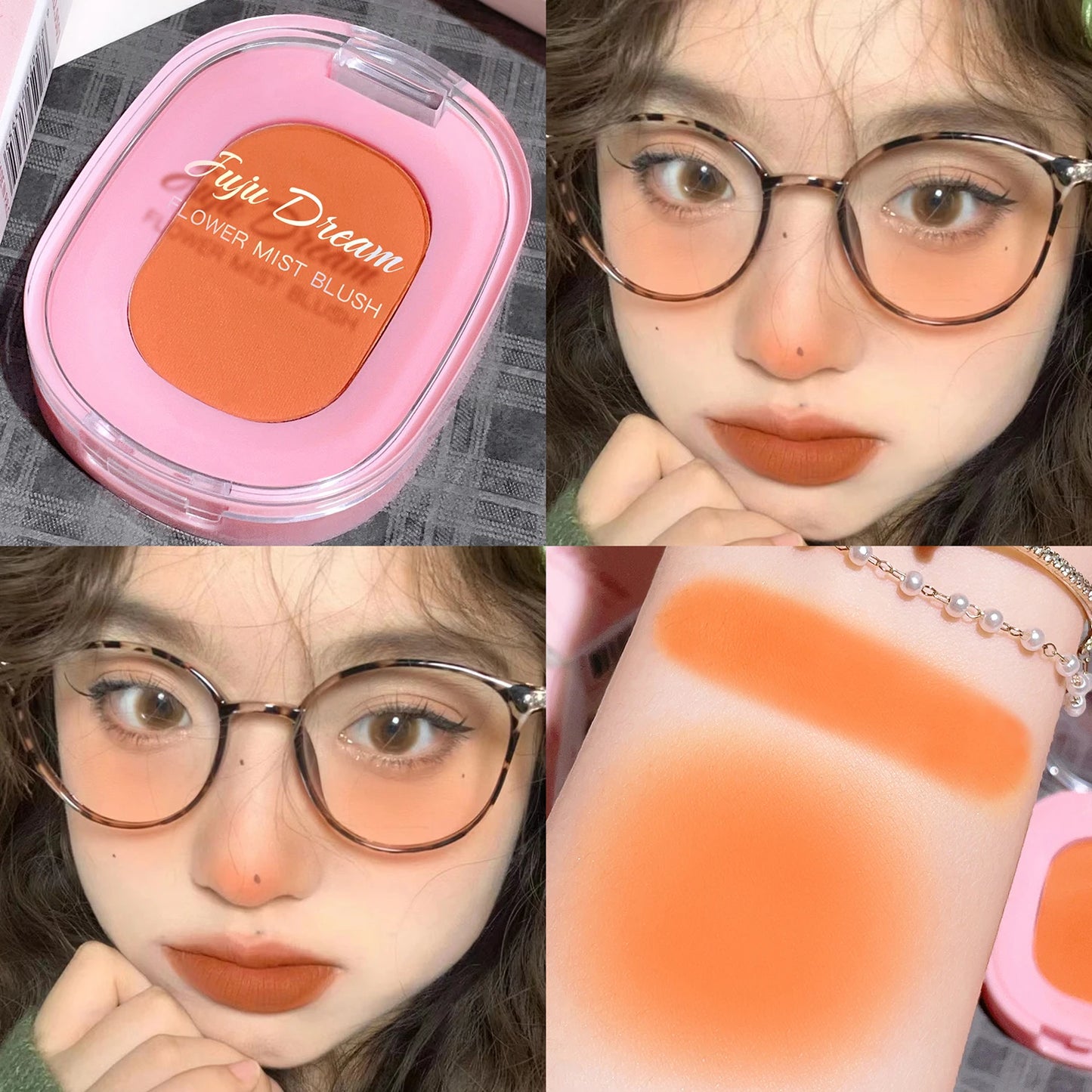 JUJU DREAM Blush Brume de Fleur - Poudre Monochrome Flash Naturel