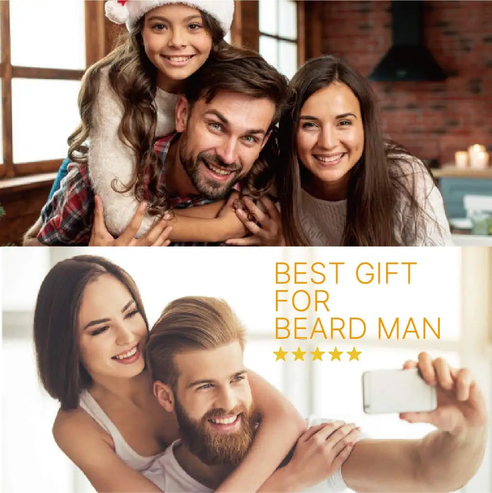 Natural Shea Beard Oil - Sandalwood 30ml | Softens & Strengthens