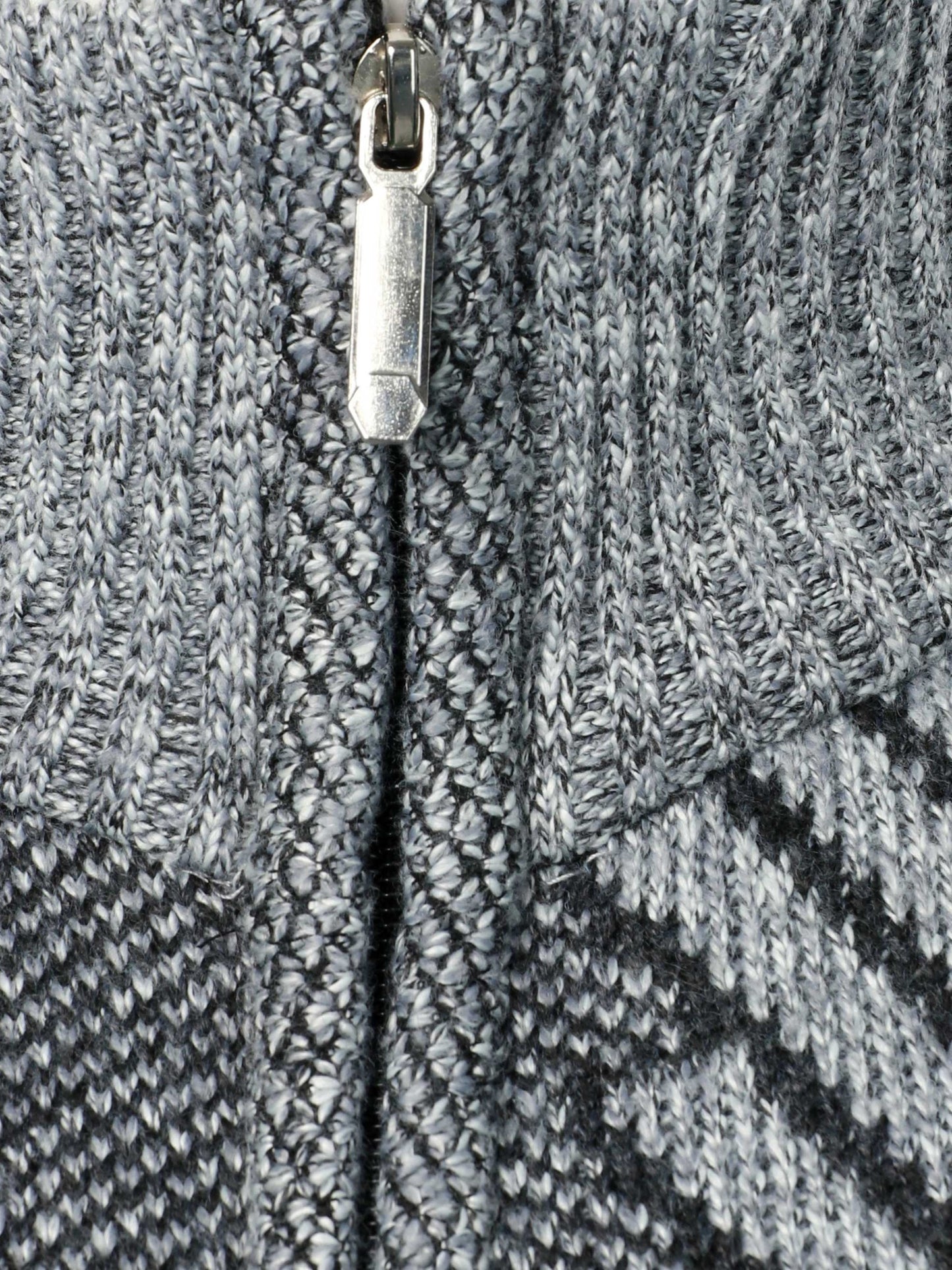 Cardigan Homme Zippé Casual - Pull Thermique Tricot Coupe Régulière