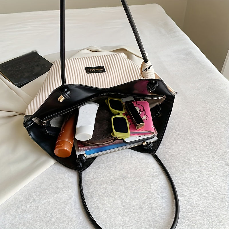 Sac Tote Love Design - Grande Capacité Cuir Synthétique