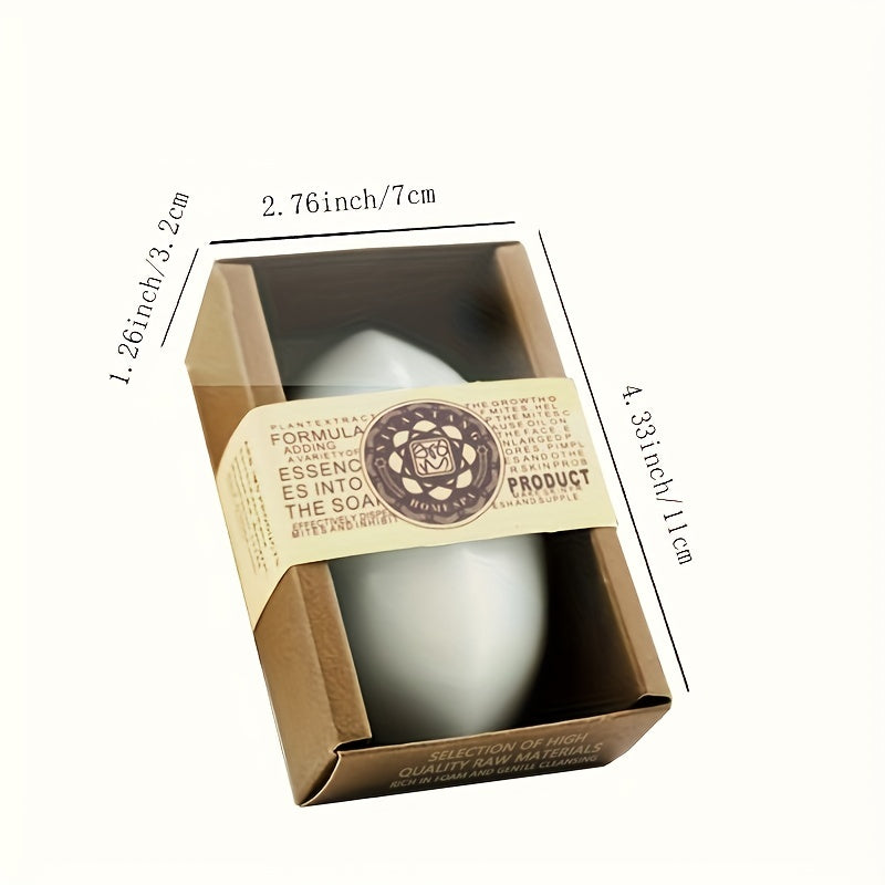 Savon Lait de Chèvre Artisanal - Nettoyage Profond Hydratant Glycérine Huile Jojoba