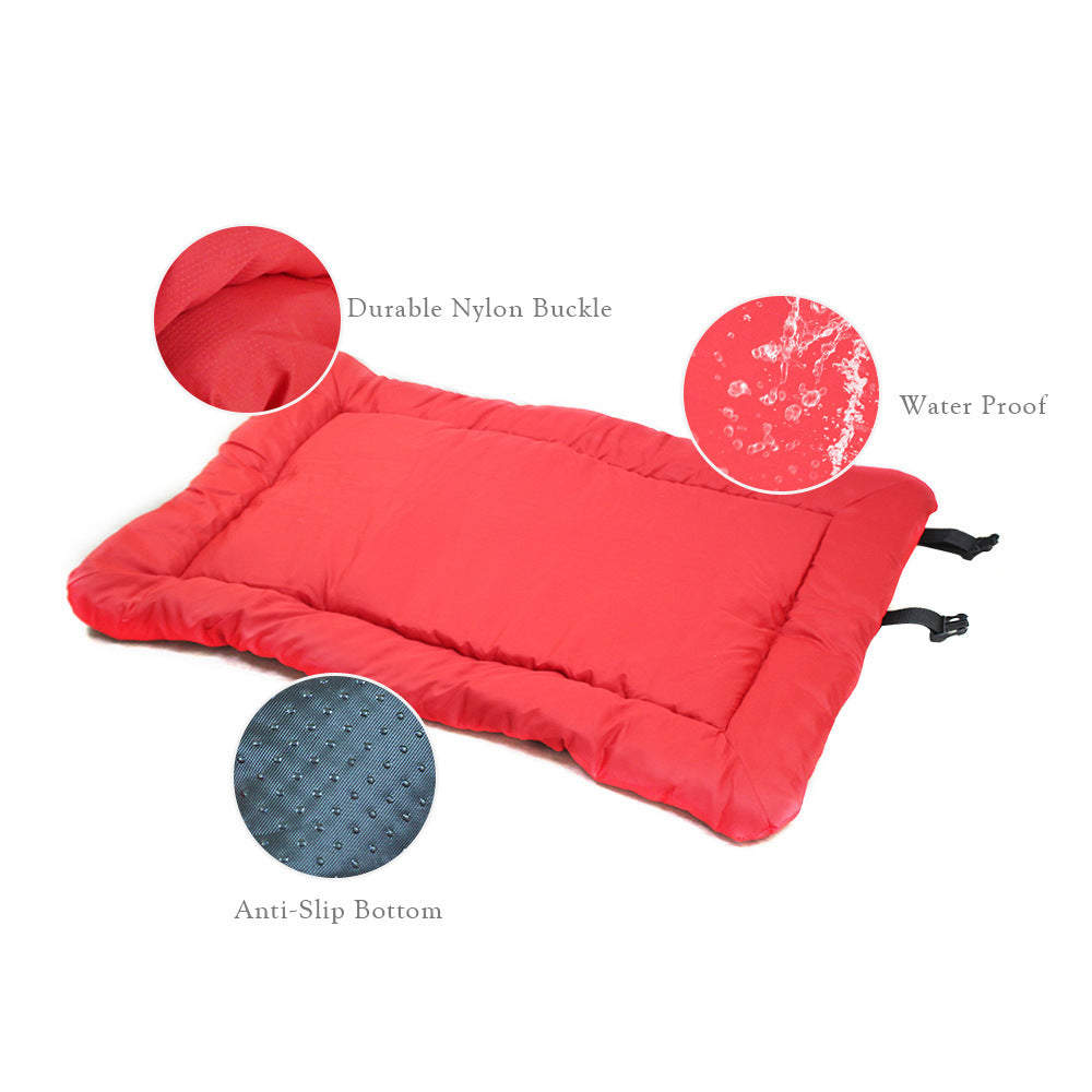 Lit Chien Portable Pliable Imperméable - Confort Voyage Aventures Extérieures