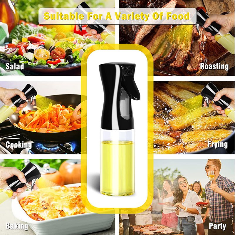 Vaporisateur Huile Cuisine Verre - Spray Brumisateur BBQ Cuisson Salade