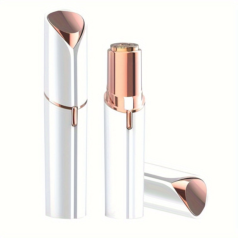 USB Rechargeable Facial Hair Remover - Painless Eyebrow Shaver for Women