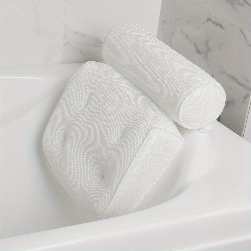 Coussin de Bain Spa Luxe - Ventouses Anti-Dérapantes