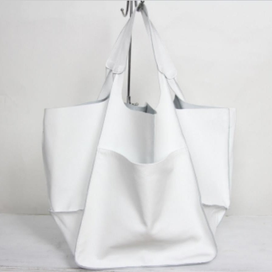 Sac Tote Rétro Femme Grande Capacité - Cuir PU Travail Voyage
