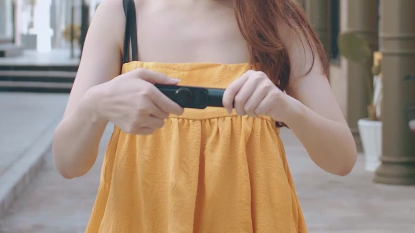 Perche Selfie Télescopique 100cm Trépied - Télécommande Sans Fil Rotation 360°