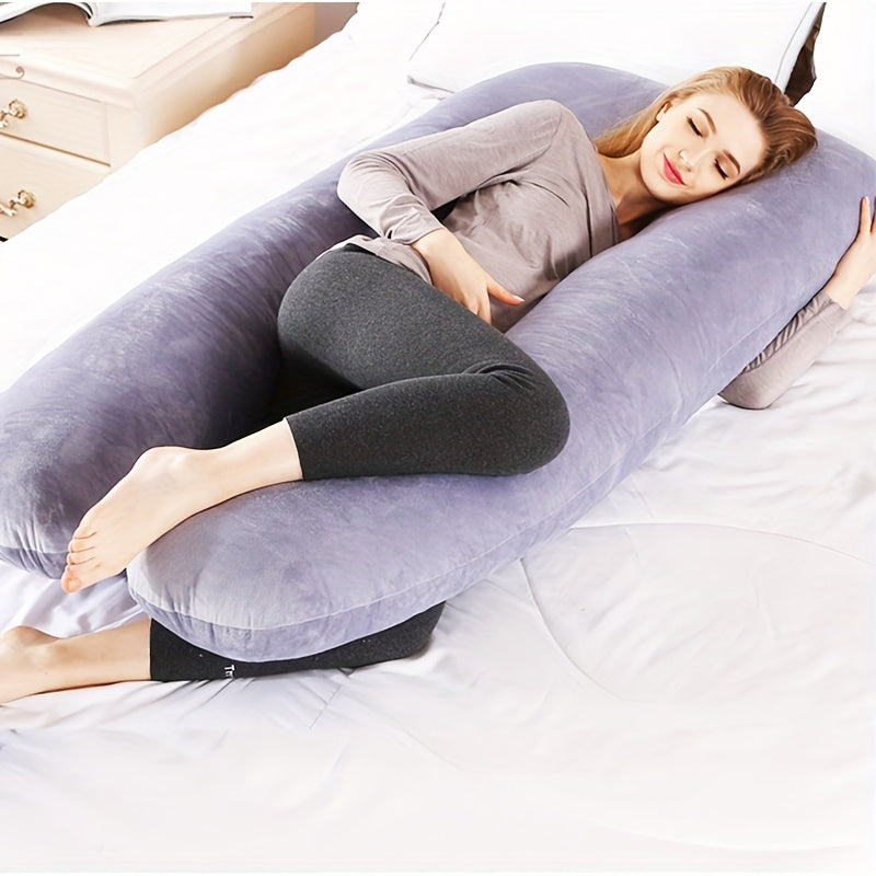 Coussin Grossesse Forme U Multifonction - Support Lombaire Femme Enceinte