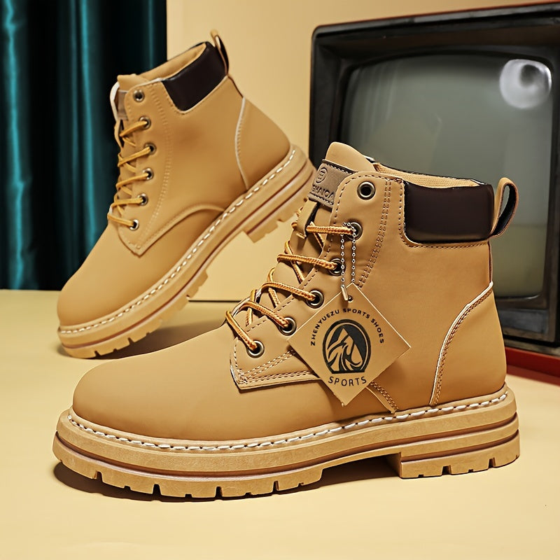 Chaussures Hiking Rétro Style Hong Kong - Semelles Souples Antidérapantes