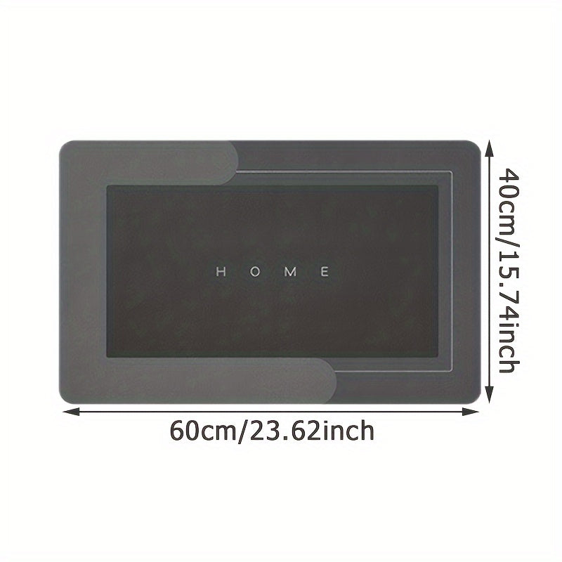 Tapis Sol Boue Diatomées Absorbant Antidérapant - Cuisine Salle Bain