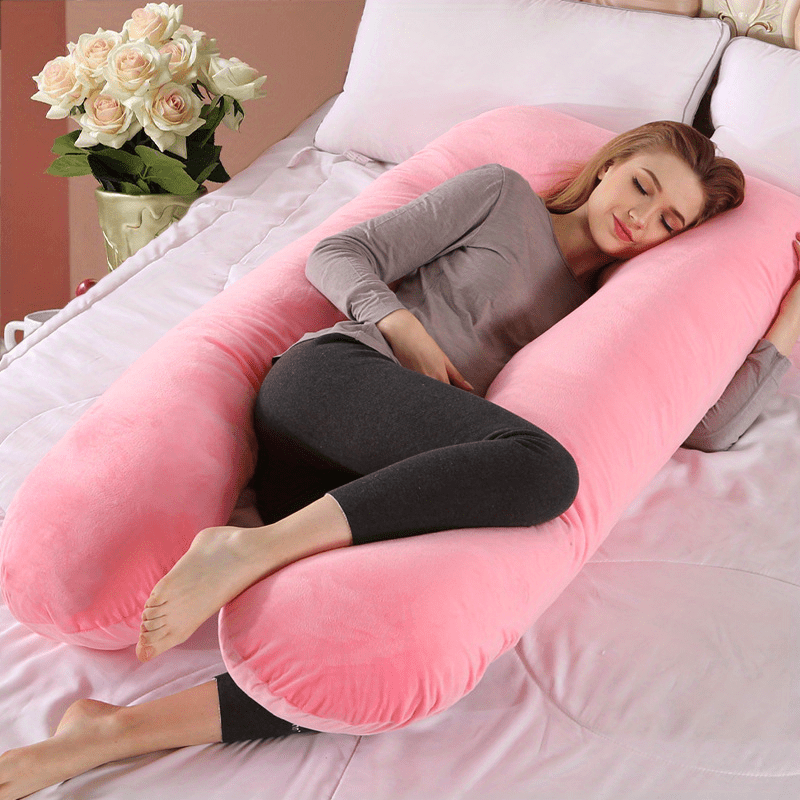 Coussin Grossesse Forme U Multifonction - Support Lombaire Femme Enceinte