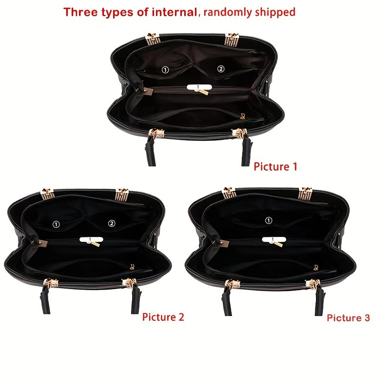 Sac à Main Femme Nœud Chic - Satchel Porte-Monnaie Bandoulière Ajustable