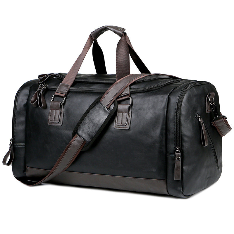 Sac de Voyage Duffel Homme - Bretelles Ajustables & Multiples Compartiments