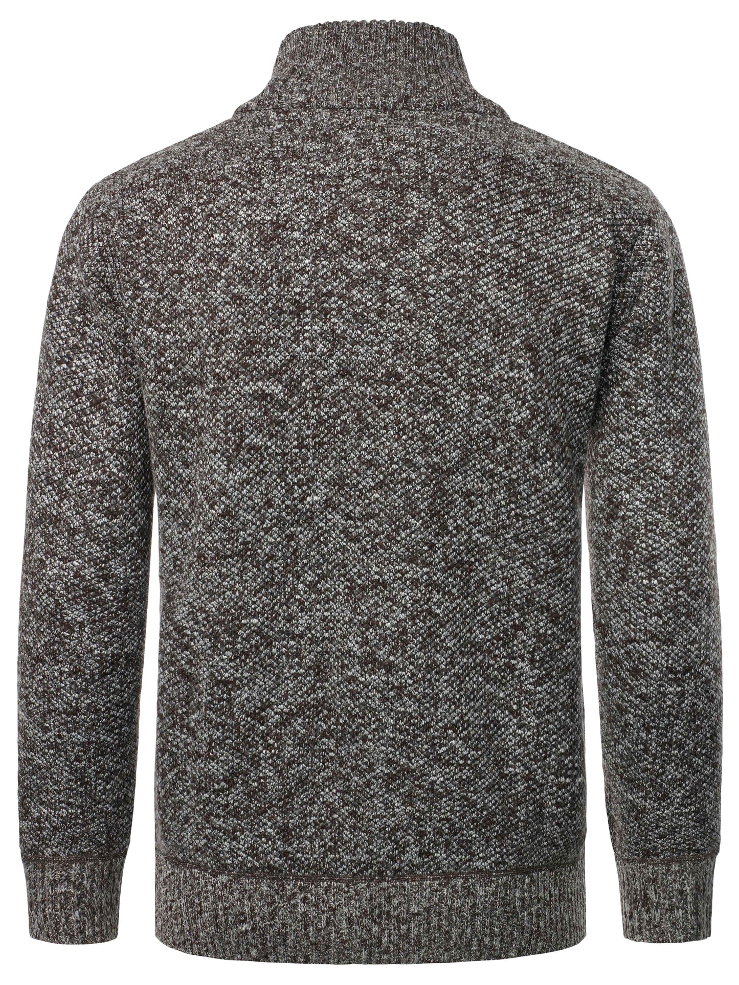 Cardigan Homme Zippé Casual - Pull Thermique Tricot Coupe Régulière