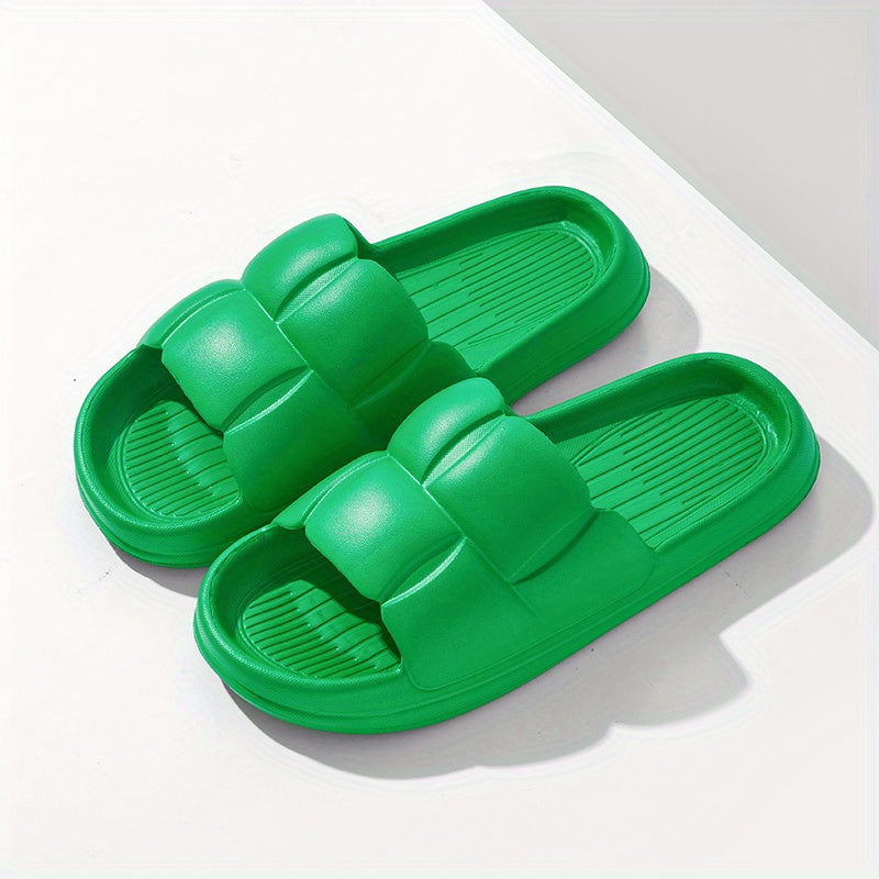 Claquettes EVA Rayées - Semelle Souple Antidérapante Séchage Rapide Intérieur Extérieur