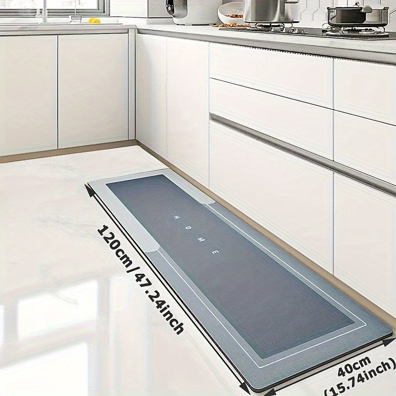 Tapis Sol Boue Diatomées Absorbant Antidérapant - Cuisine Salle Bain
