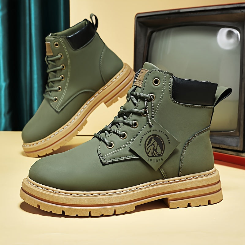 Chaussures Hiking Rétro Style Hong Kong - Semelles Souples Antidérapantes