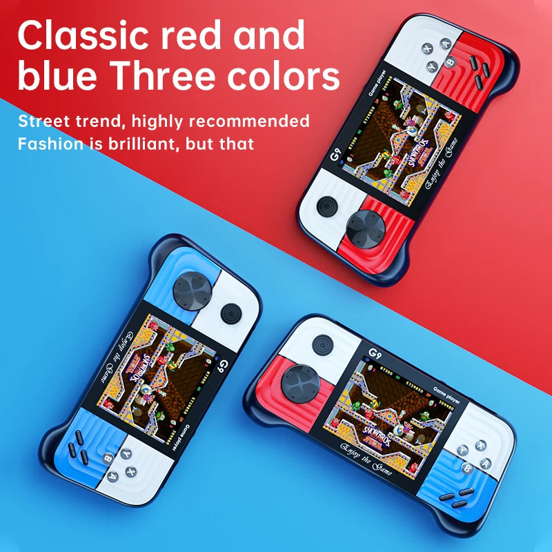 Console Jeux Portable G9 Rétro - 666 Jeux Arcade 2 Joueurs