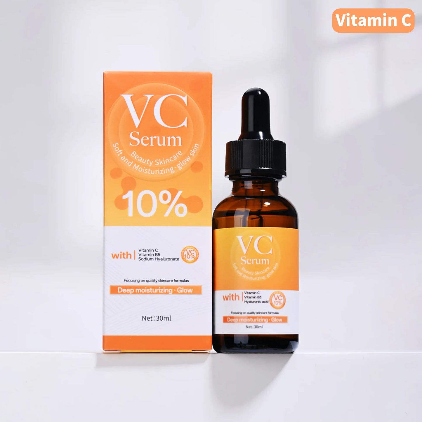 Premium Organic Vitamin C Face Serum - Anti-Dark Spot Brightening Carrélibre