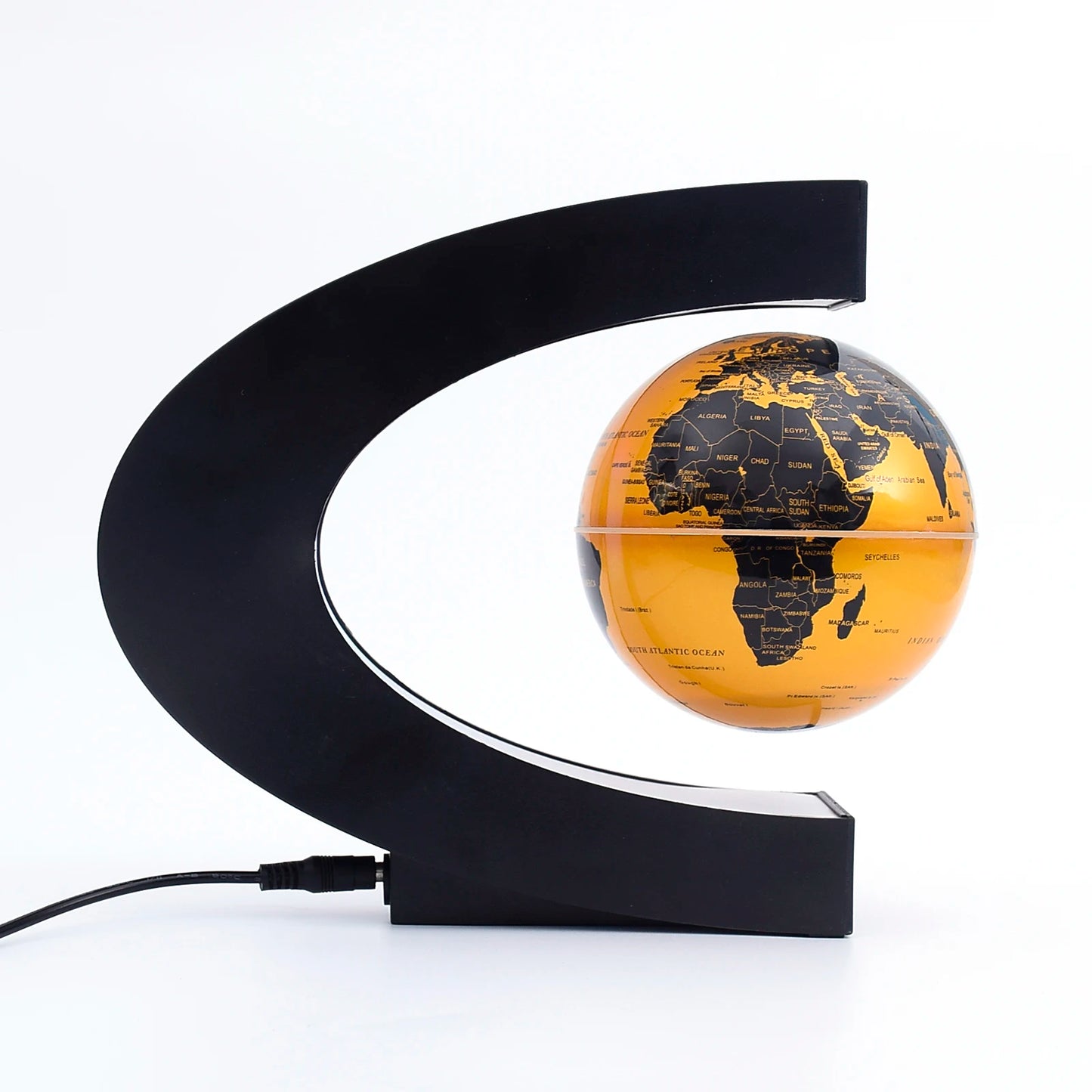 Globe Terrestre Lévitation Magnétique LED - Lampe Décorative Antigravité Maison