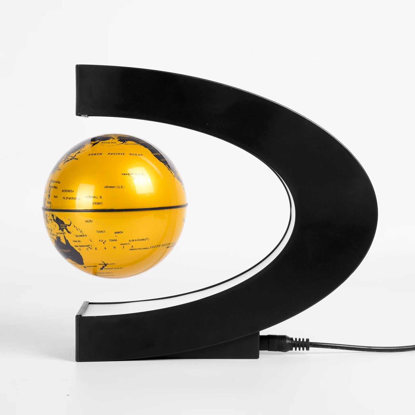 Globe Terrestre Lévitation Magnétique LED - Lampe Décorative Antigravité Maison