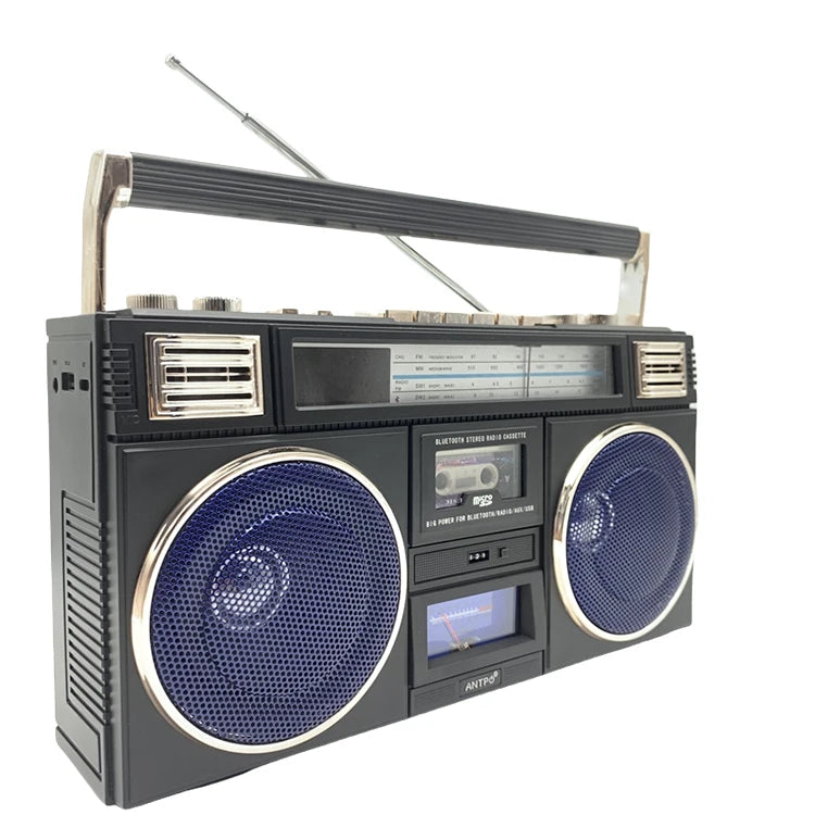 Enceinte Bluetooth Rétro Années 80 - Speaker Sans Fil Vintage