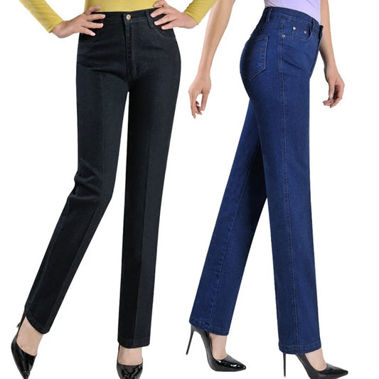 Jean Femme Grande Taille Chaud - Pantalon Mère Confort