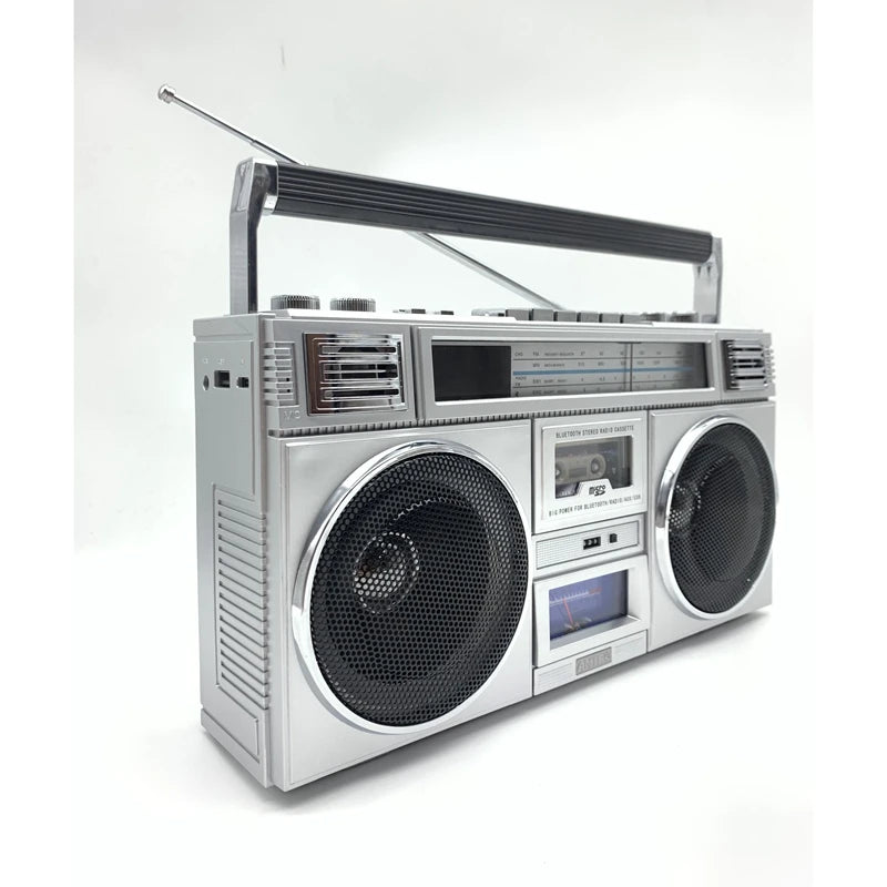 Enceinte Bluetooth Rétro Années 80 - Speaker Sans Fil Vintage