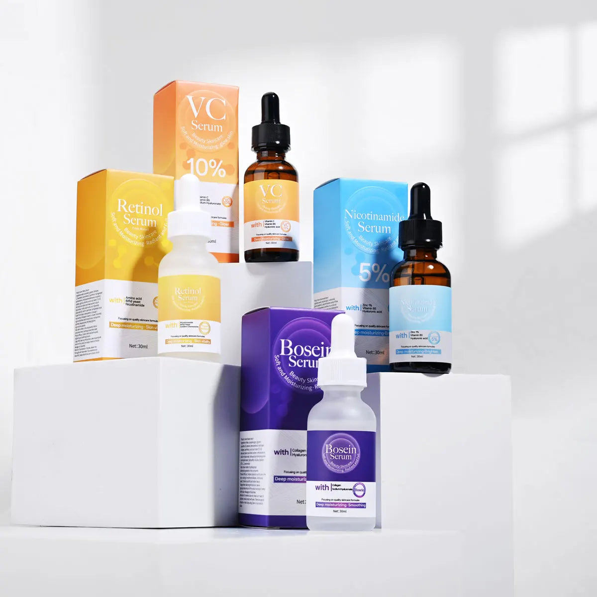 Premium Organic Vitamin C Face Serum - Anti-Dark Spot Brightening Carrélibre