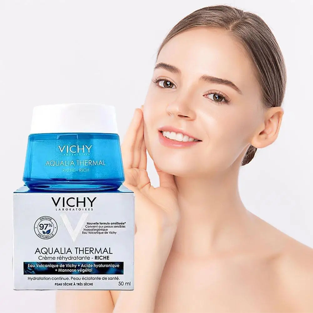 Vichy 89 crème pour le visage minérale ingrédients nourrissent la barrière cutanée améliorer l'élasticité doux multi-effet soins de la peau crème/Gel pour le visage