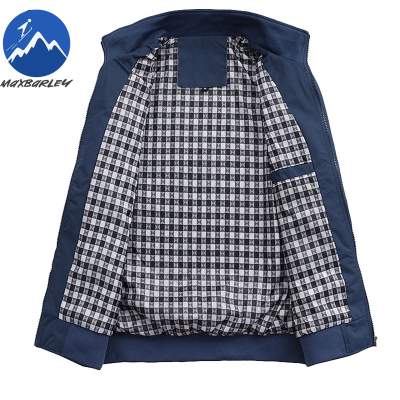 Veste Cargo Homme Printemps Automne - Blouson Baseball Mode Slim M-8XL