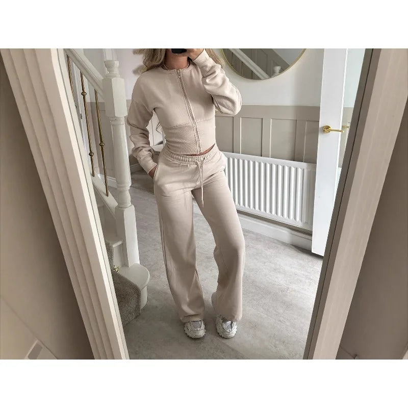 Ensemble Cardigan Femme - Cardigan + Pantalon Automne-Hiver