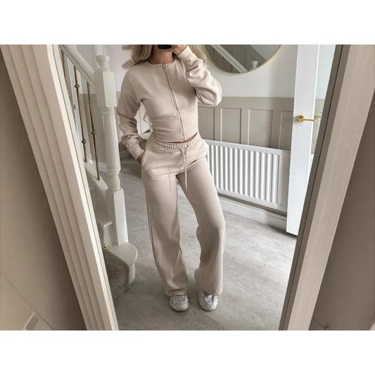 Ensemble Cardigan Femme - Cardigan + Pantalon Automne-Hiver