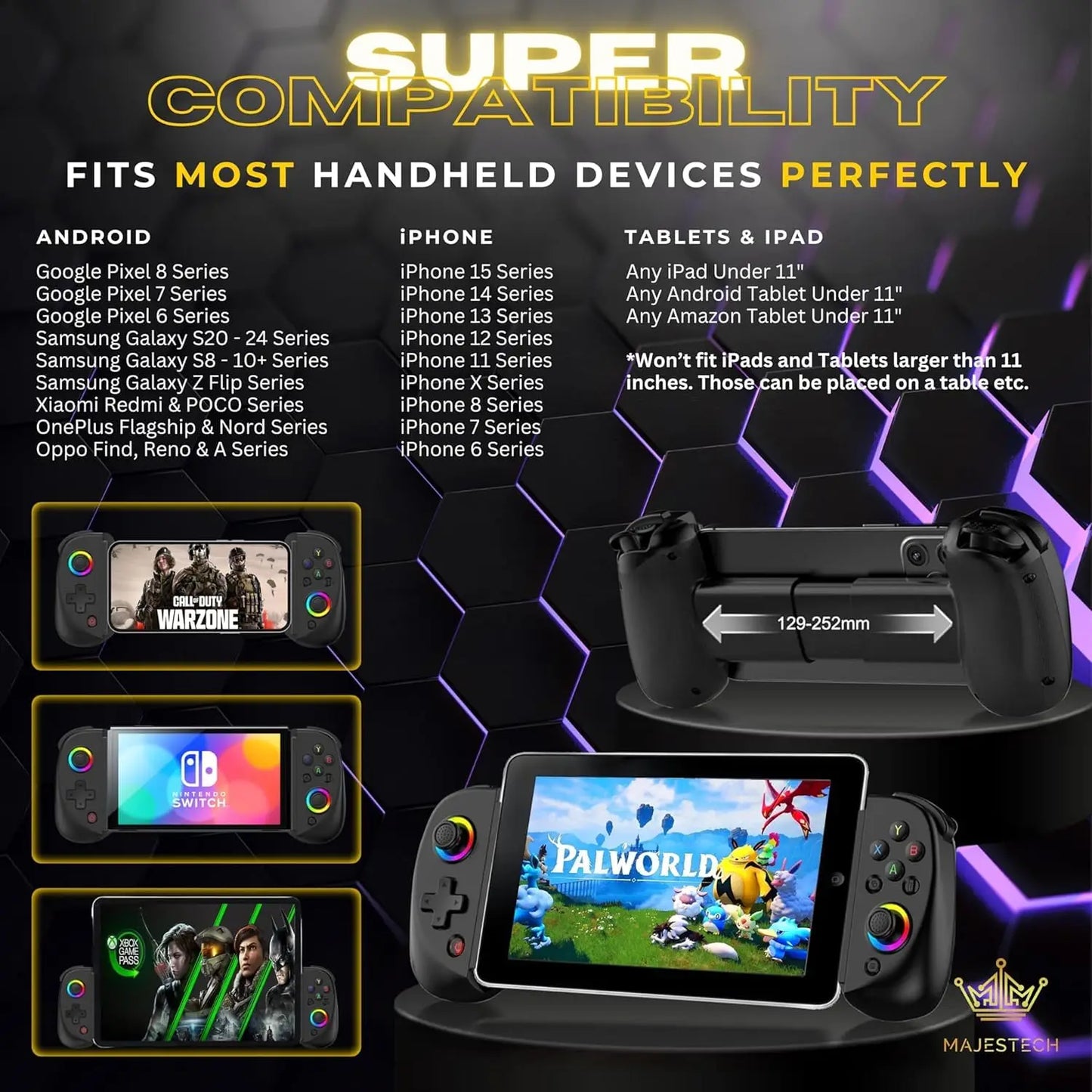 Contrôleur Jeu Mobile iPhone Android - Joystick Xbox Cloud Gaming PS