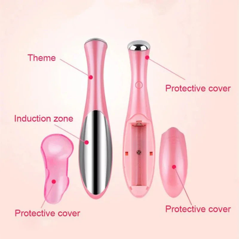Electric Eye Massage Pen - Portable Battery Anti-Fatigue Face Massager