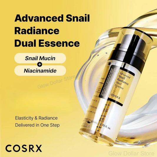 COSRX Niacinamide 5% + Mucine Escargot 74% - Double Essence Éclat 80ml