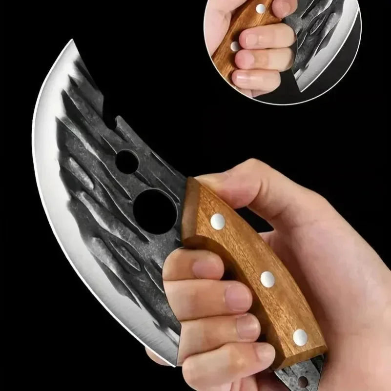 Couteaux à désosser Chef tranchage viande fruits poisson bouteille ouverte couteaux de cuisine utilitaires lame en acier inoxydable manche en bois couteau de Barbecue